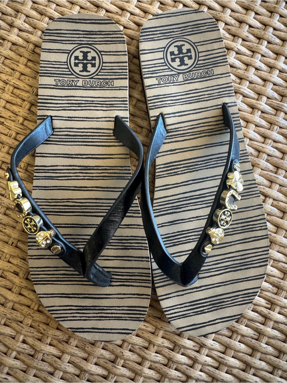 Tory Burch Kiley Charm Flip Flop - 7